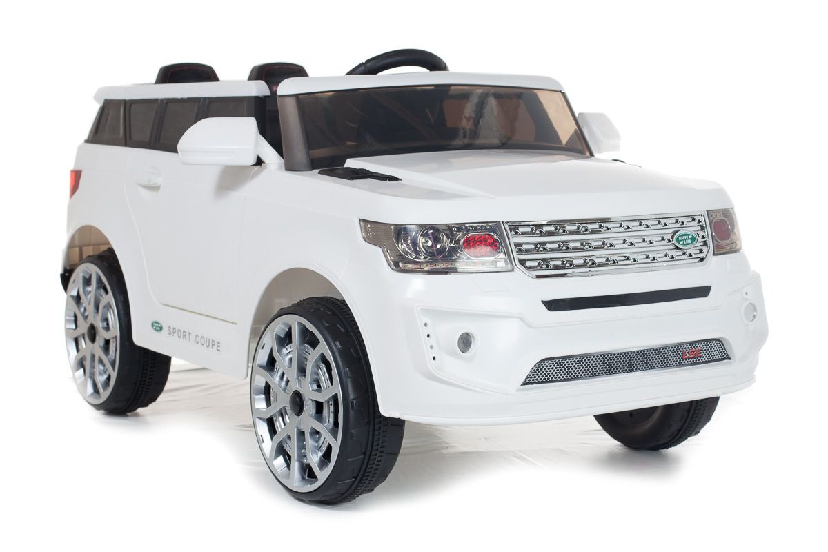 4x4 White Range Sport Off Roader - 12V Electric Ride On Car