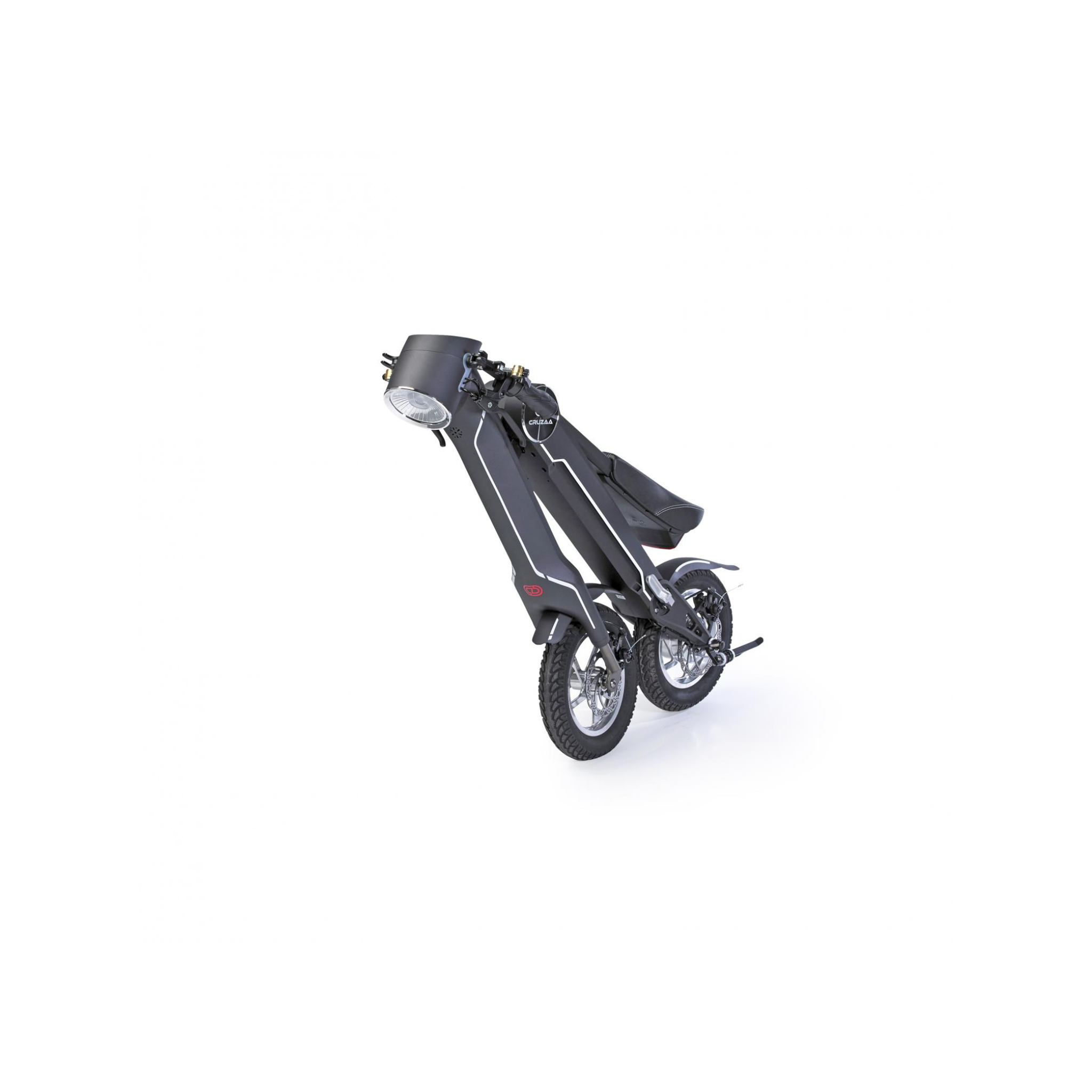 Cruzaa Electric Scooter – Carbon Black With 15.5 mph Top Speed