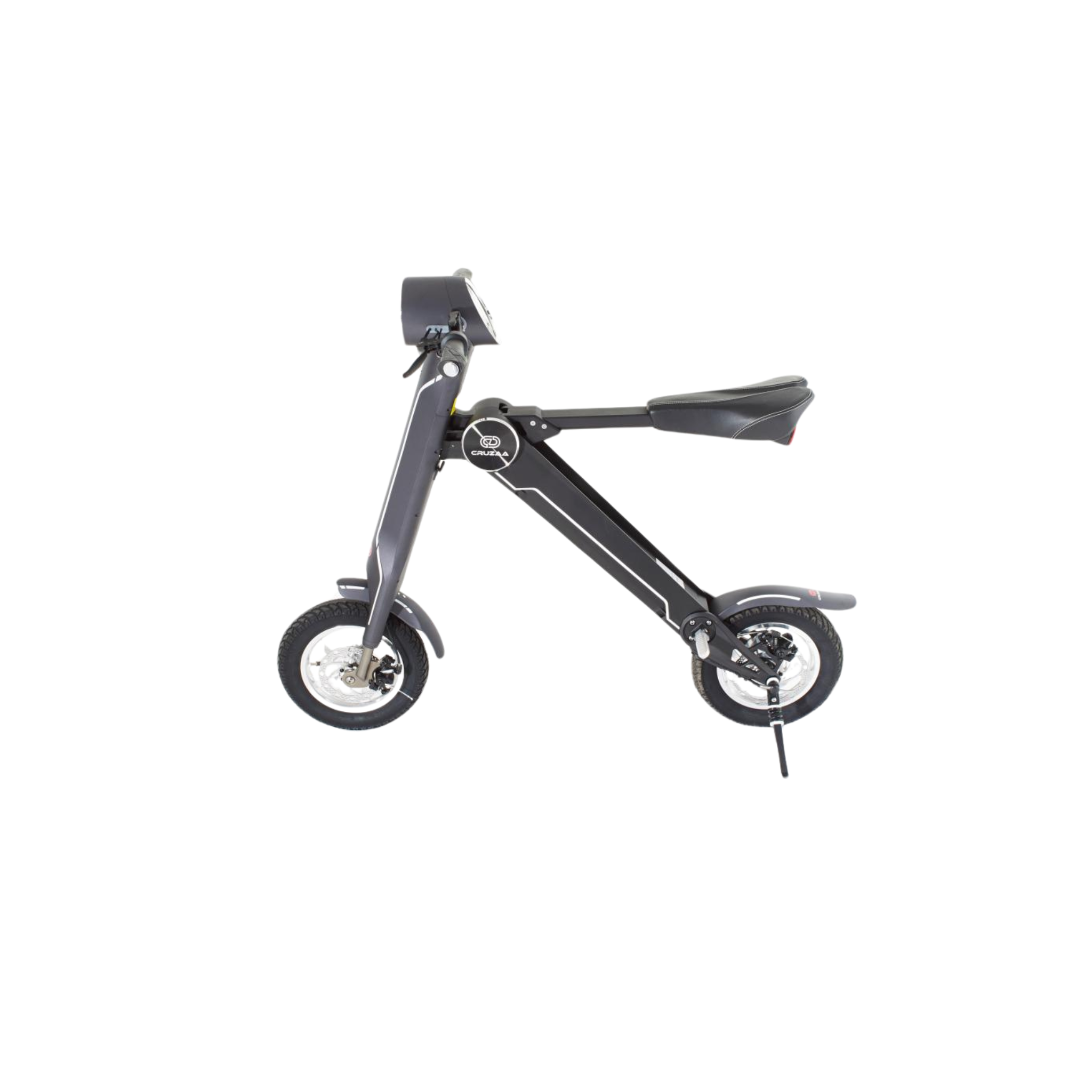 Cruzaa Electric Scooter – Carbon Black With 15.5 mph Top Speed