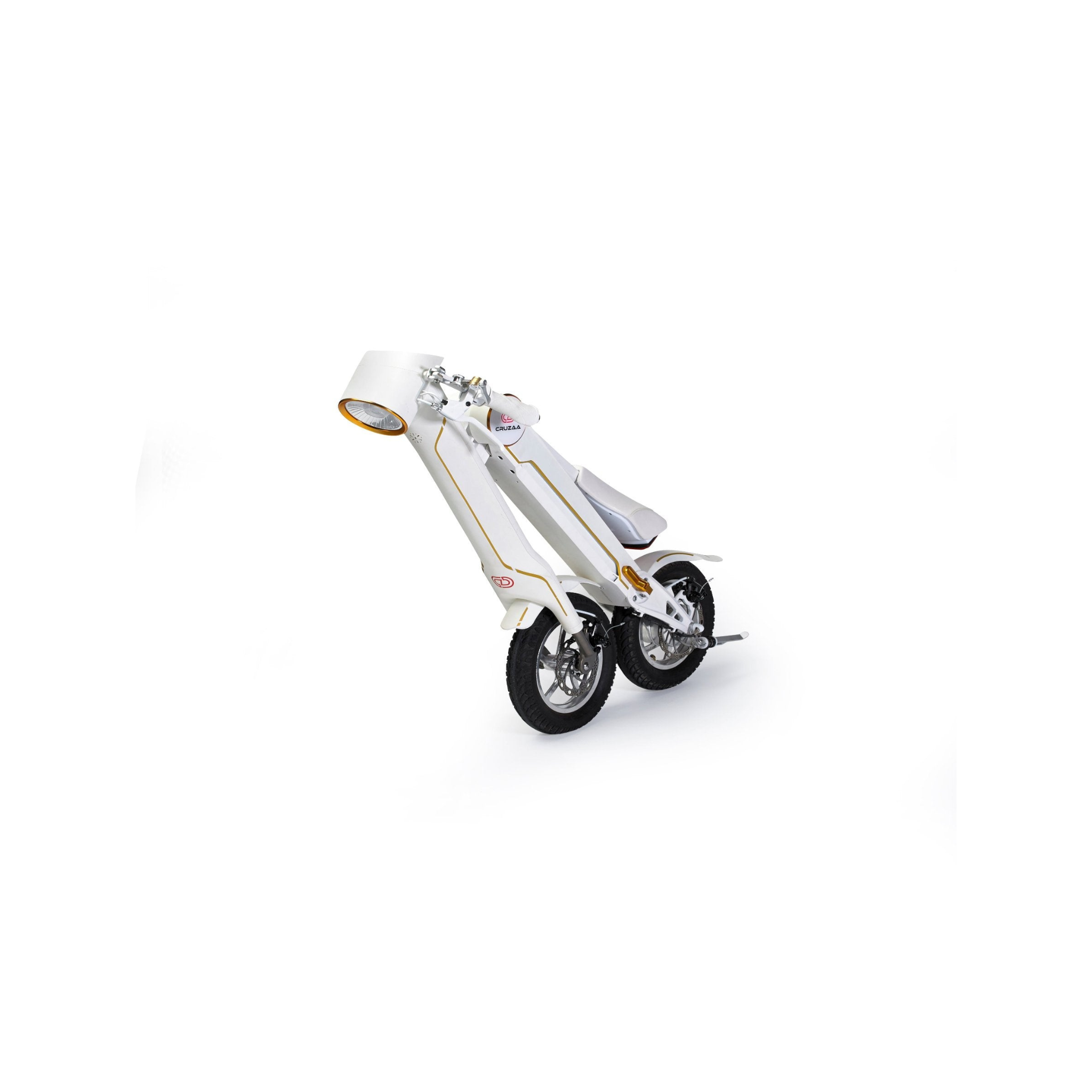 Cruzaa Electric Scooter – Racing White With 15.5 mph Top Seed