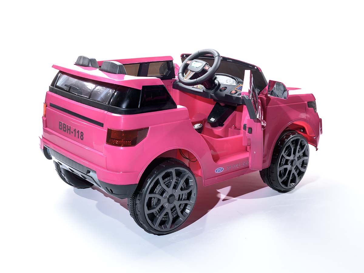 4x4 Pink Range Sport Off Roader - 12V Electric Ride On Car