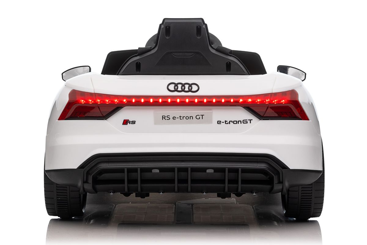 12V Licensed White Audi RS E-Tron GT Battery Ride On Car