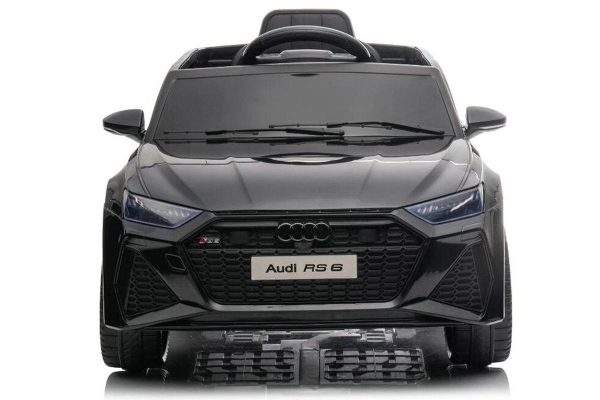 12V Licensed Black Audi RS6 Battery Ride On Car